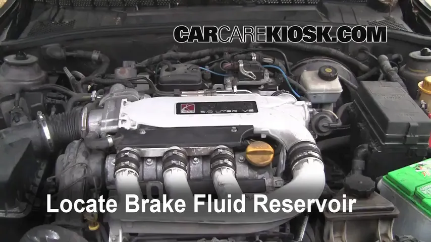 2000 Saturn LS2 3.0L V6 Brake Fluid